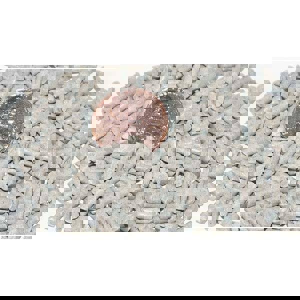 Cylinder Tumbling Media: Ceramic Carrier, Aluminum Oxide Abrasive, 5/16